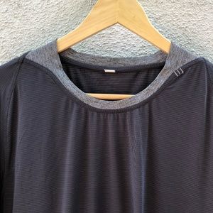Lululemon Men's Performance Grey Workout Shirt XL